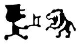File:Brawl Sticker Lion (Game & Watch).png