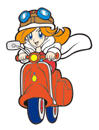 File:Brawl Sticker Mona & Moped (WarioWare MMG).png