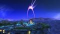 Ike's up smash in SSB4. Notice how the boomerang effect extends well beyond the attack itself.