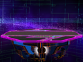 First background transforming into the second.