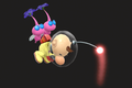 Olimar using Winged Pikmin as shown by the Move List in Ultimate.