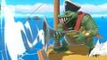 Using Blunderbuss on Pirate Ship.