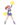 Brawl Sticker Sayaka Amemiya (Ouendan 2).png