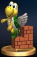 Koopa Paratroopa (Green) - Brawl Trophy.png