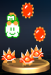 Lakitu and Spinies - Brawl Trophy.png