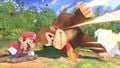 Getting buried by Donkey Kong's Headbutt on Gaur Plain.
